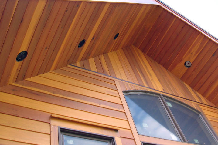 Redwood Siding SAP Wood