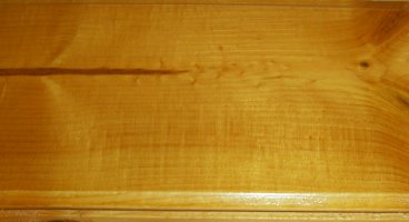 hand stained pine paneling honey pine