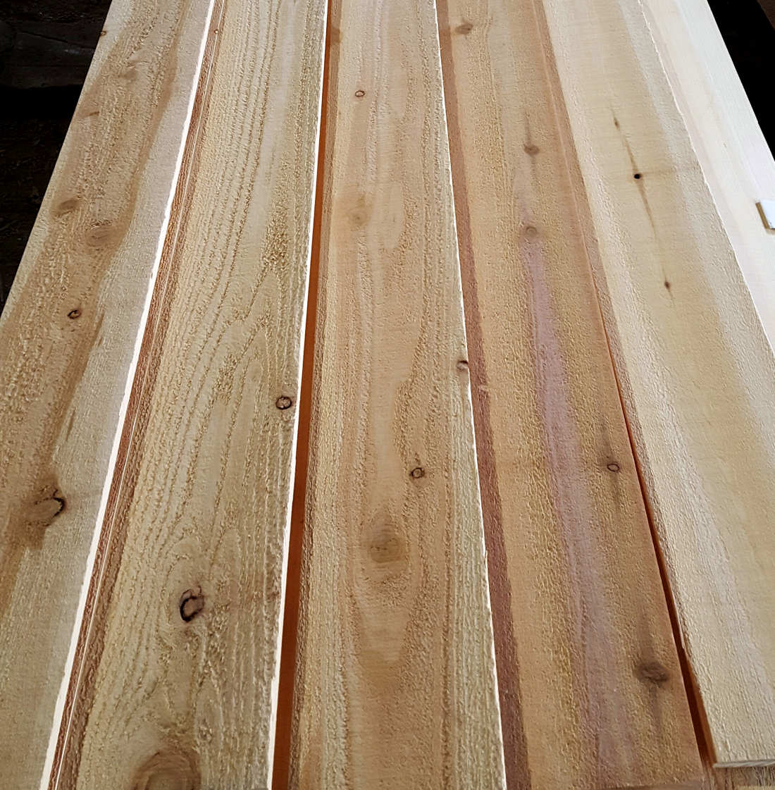 Buffalo Lumber Mill Select Knotty Grade example