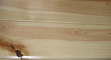 knotty pine paneling clear UV finish