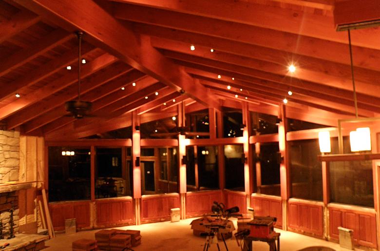 interior framing and beams