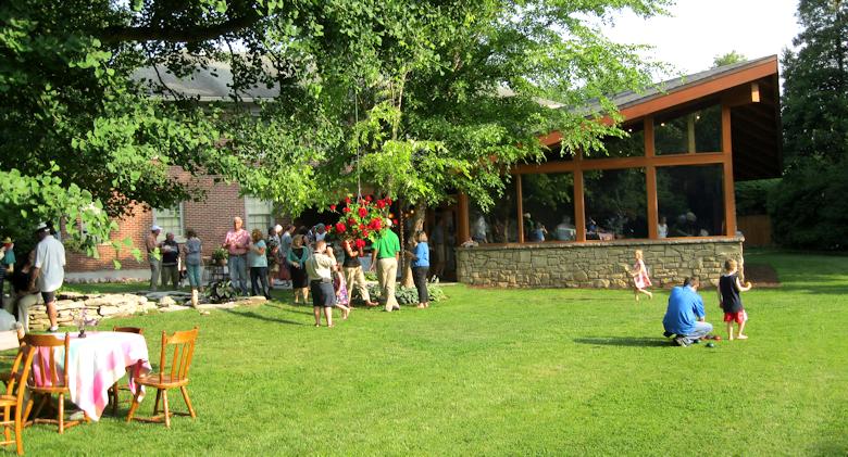 and the party begins